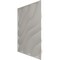 Ekena Millwork 19 5/8in. W x 19 5/8in. H Modern Wave EnduraWall Decorative 3D Wall Panel Covers 2.67 Sq. Ft. WP20X20MWBAL - alternate 4